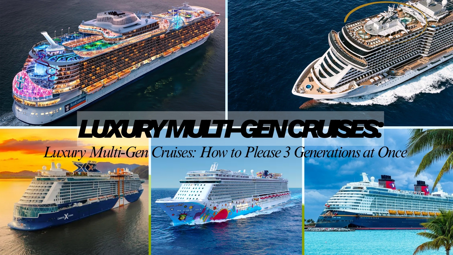 Luxury Multi-Gen Cruises