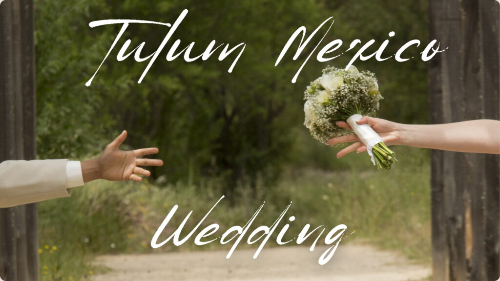 couple enjoying a tulum destination wedding