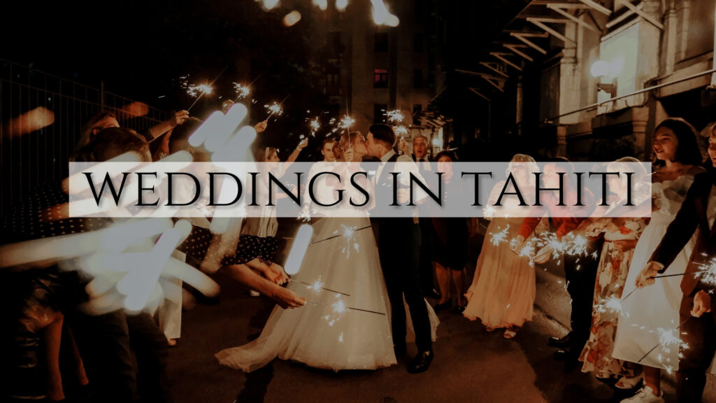 wedding in tahiti